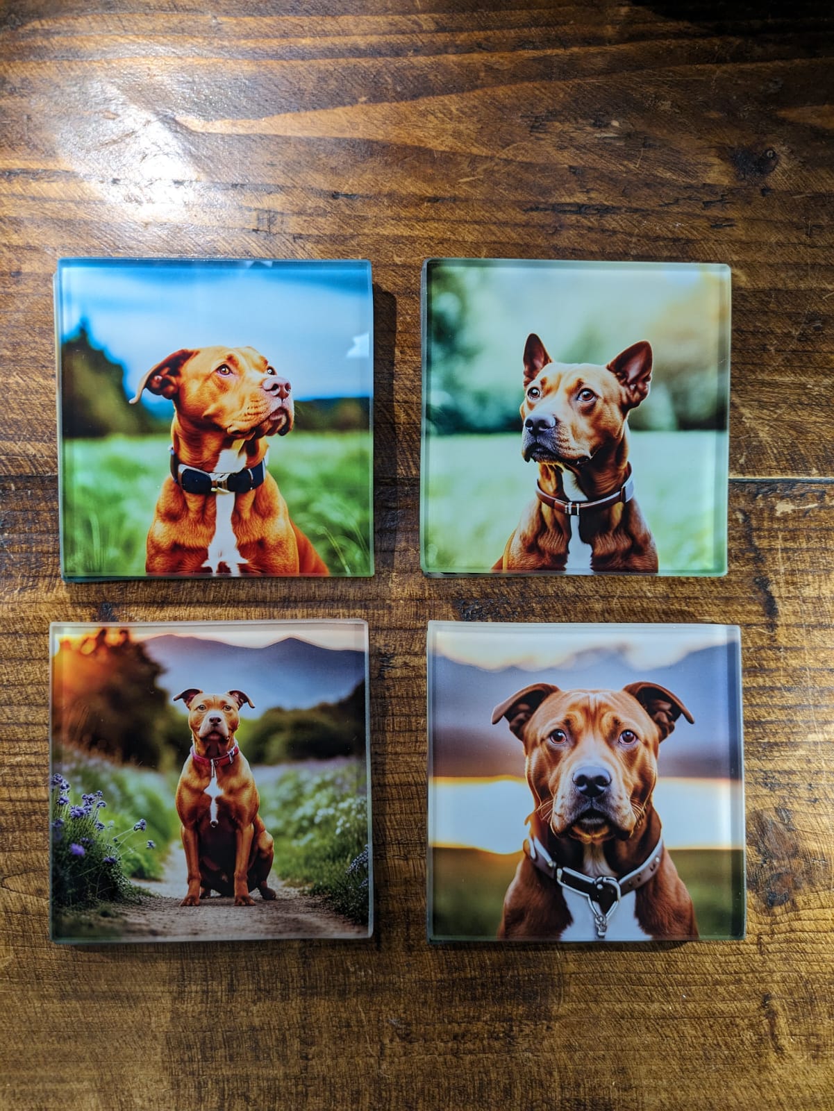 Personalised Glass Coasters