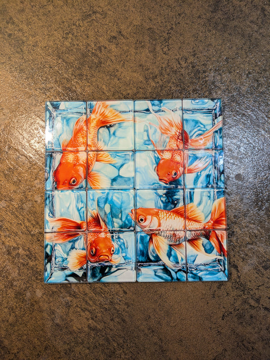Goldfish Coaster Set