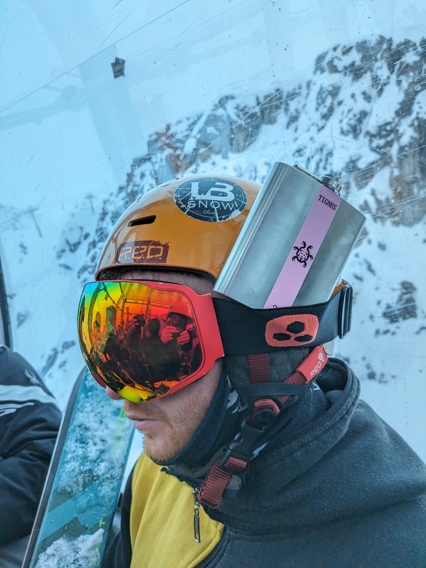 Custom Ski Flask