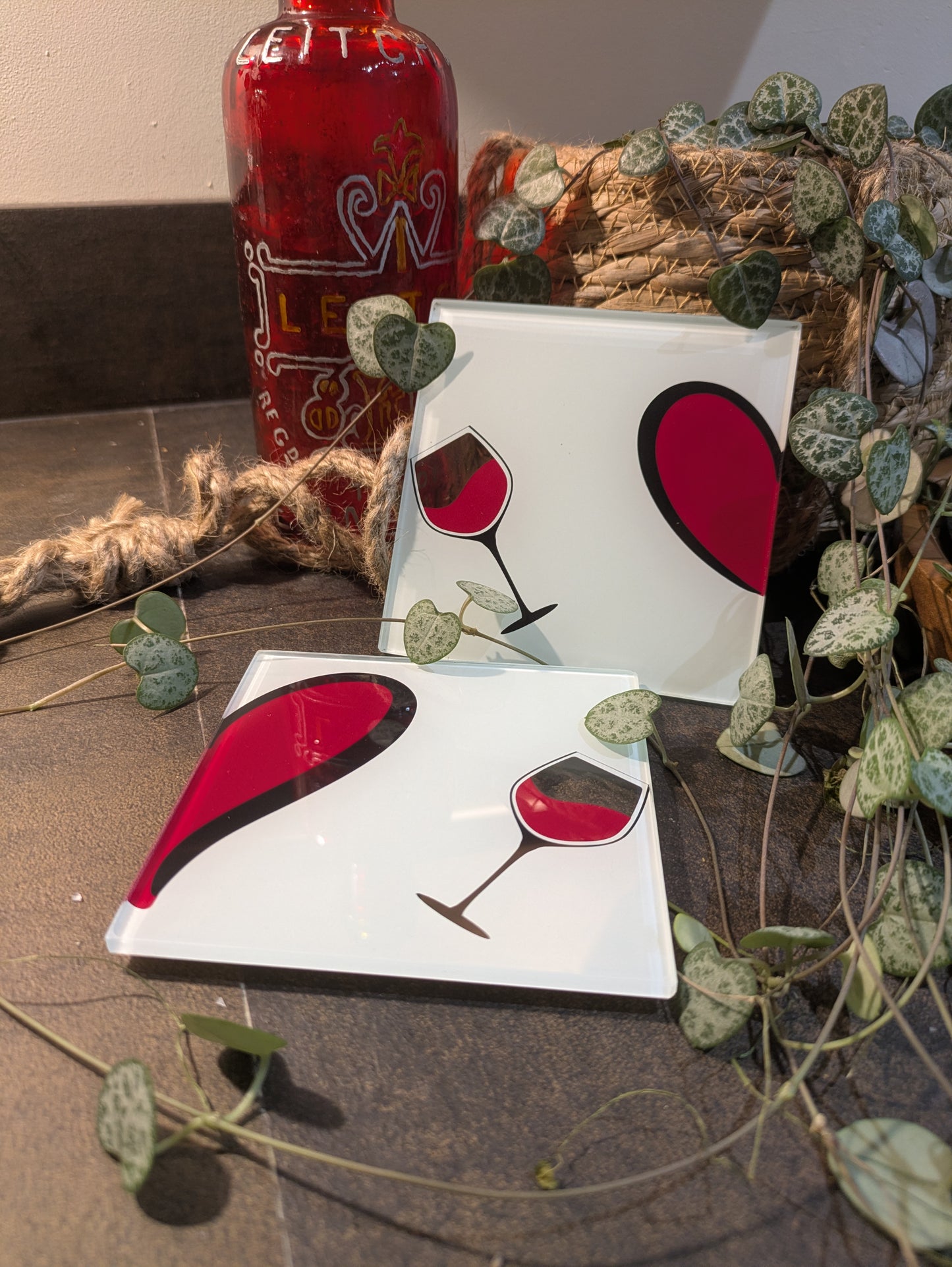 Personalised Glass Coasters